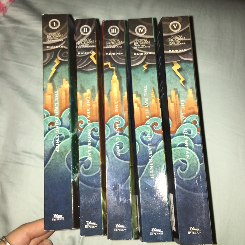 Percy Jackson and the olympians book set